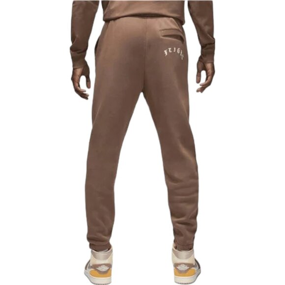 Nike Air Jordan Men's Matching Tracksuit Set Jumpman Sweatsuit Mocha Brown NWT - Picture 5 of 14